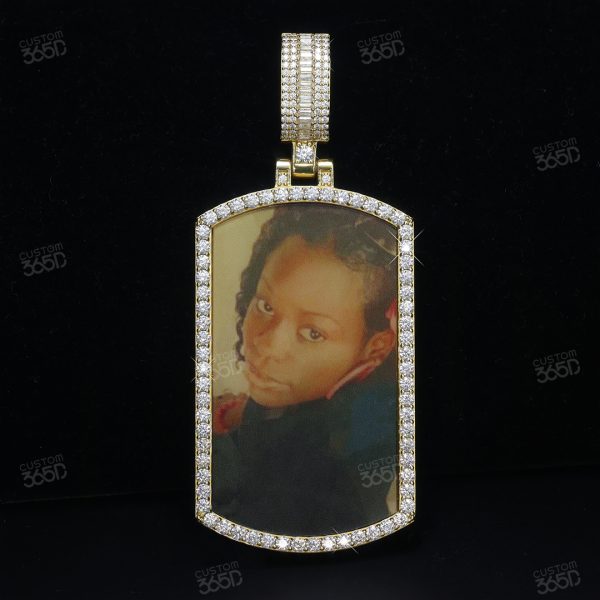 Dog Tag memorial pendant