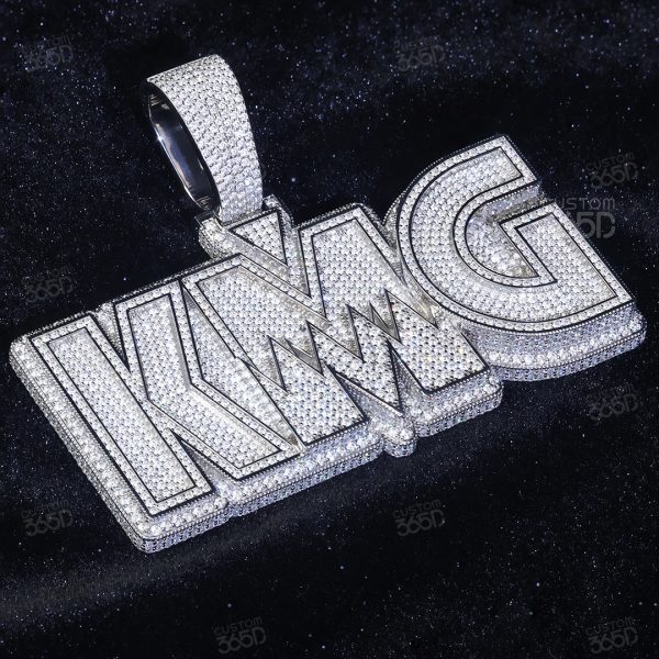 “Keep My Grind”  KMG name pendant